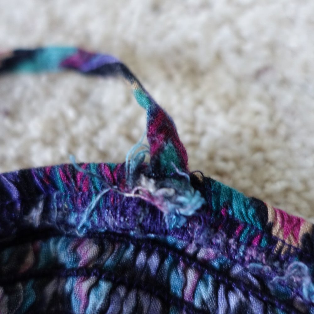 3/$25 Multi-Colored Patterned Mini Dress - Picture 3 of 4